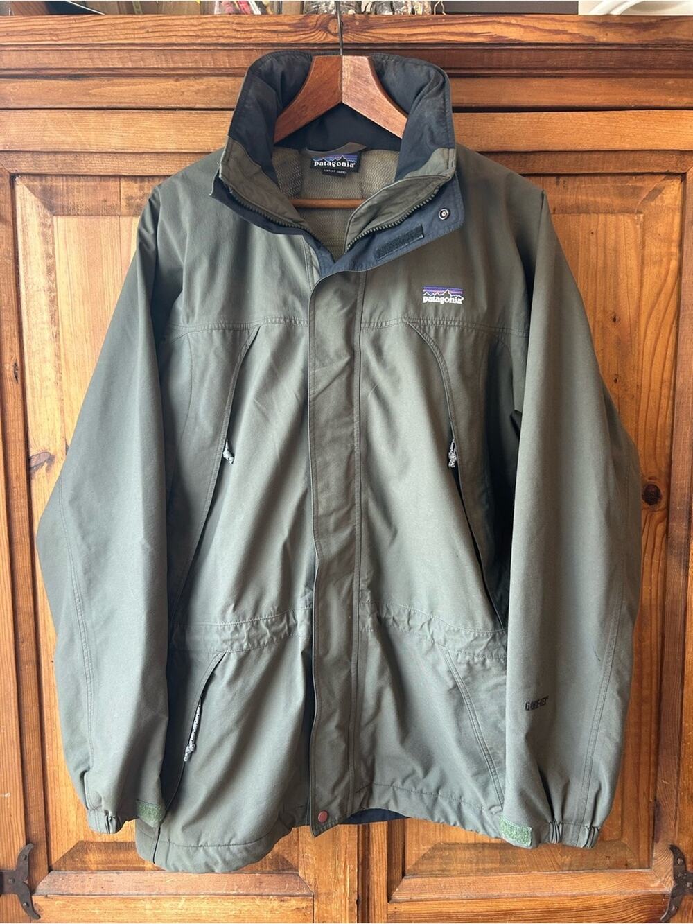 Vintage 2001 Patagonia Storm/LiquidSky Men's Green GORE-TEX, Size S